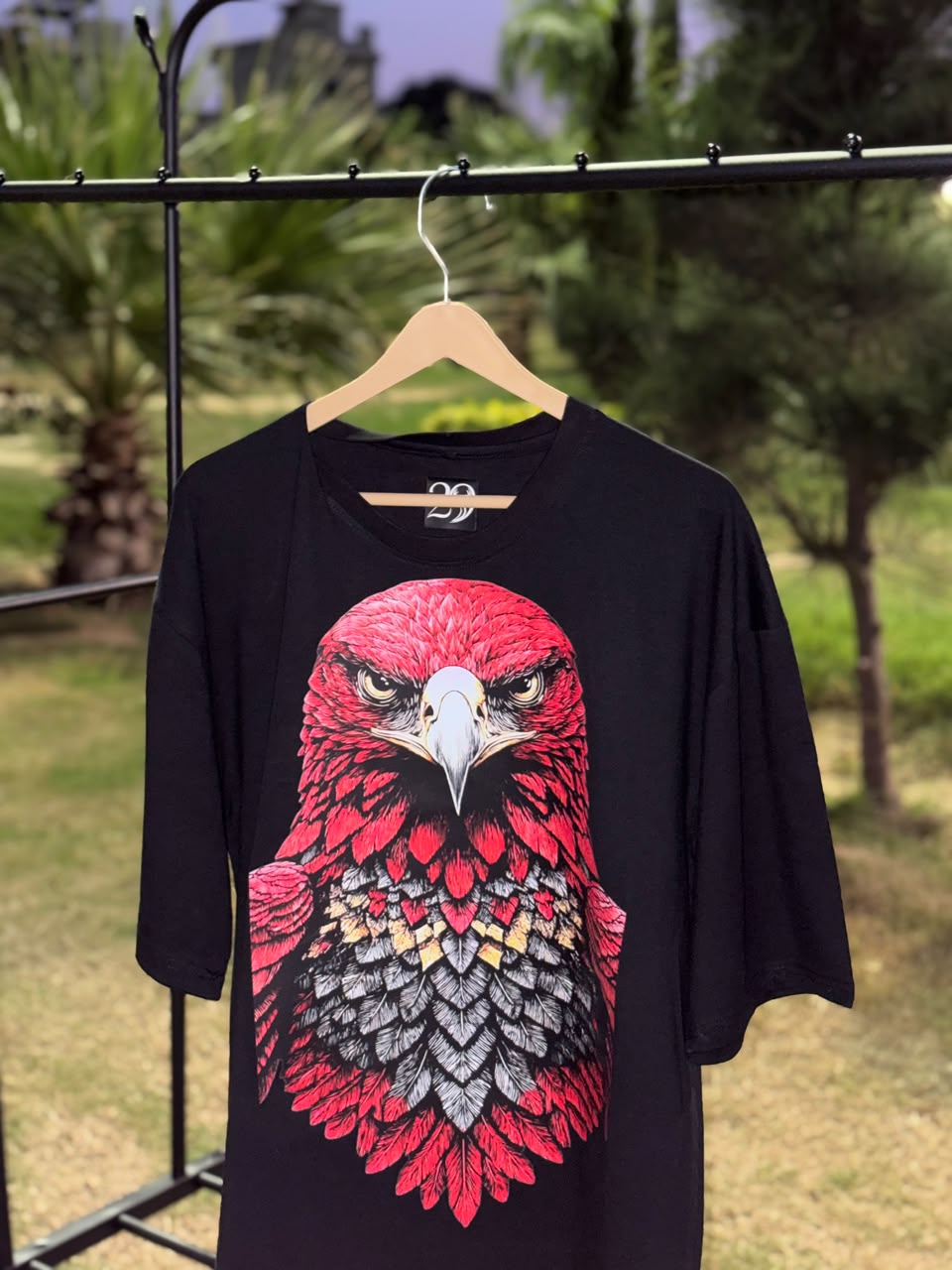 Eagle Graphic Oversized T-Shirt – Design 4 product photo 1