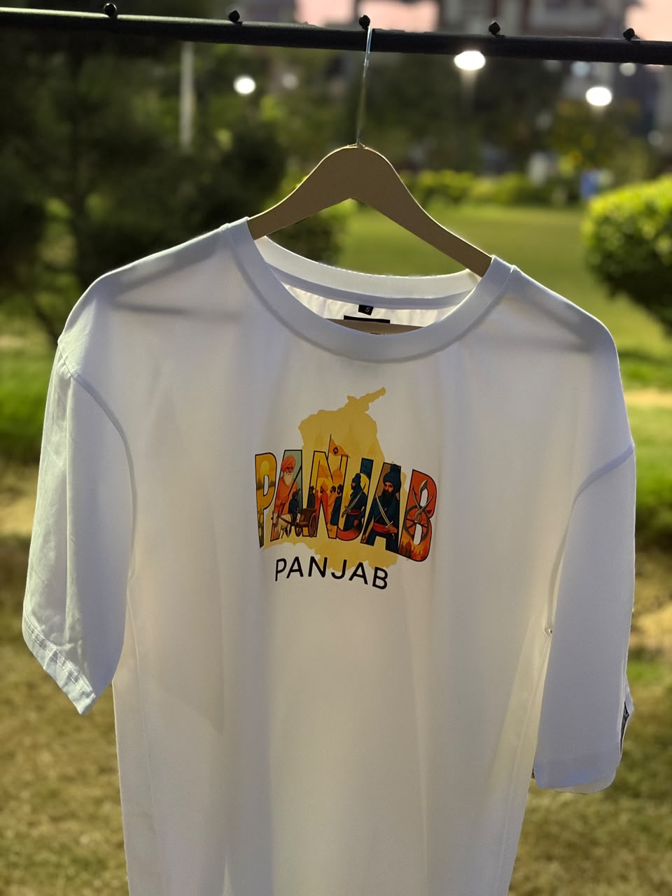 Punjab Graphic Oversized T-Shirt – Design 7 product photo 1