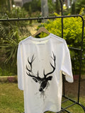 Deer Graphic Oversized T-Shirt – Design 11 product photo 2