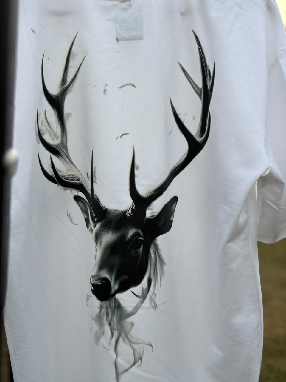 Deer Graphic Oversized T-Shirt – Design 11 product photo 4